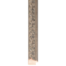 Load image into Gallery viewer, Silver ornate wooden frame
