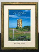 Load image into Gallery viewer, Green hand finished artisan Wooden Picture Frame (24mm wide)