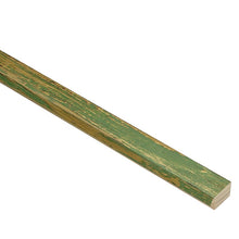 Load image into Gallery viewer, Green hand finished artisan Wooden Picture Frame (24mm wide)