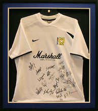 Load image into Gallery viewer, Readymade Shirt Frame. Black Box Frame.