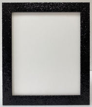 Load image into Gallery viewer, Black Glitter Picture Frame (32mm wide)