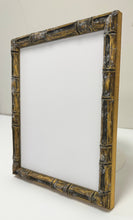 Load image into Gallery viewer, Distressed Gold Bamboo Wooden Picture Frame (26mm)
