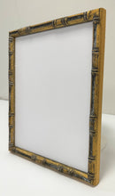 Load image into Gallery viewer, Distressed Gold Bamboo Wooden Picture Frame (18mm)