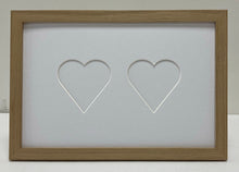 Load image into Gallery viewer, Double Love heart photo frame