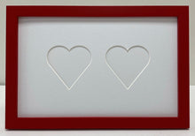 Load image into Gallery viewer, Double Love heart photo frame