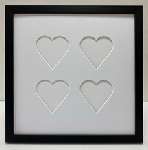 Load image into Gallery viewer, Four Love heart photo frame