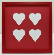 Load image into Gallery viewer, Four Love heart photo frame
