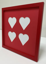 Load image into Gallery viewer, Four Love heart photo frame