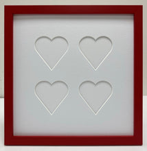 Load image into Gallery viewer, Four Love heart photo frame