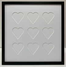 Load image into Gallery viewer, Nine Love heart photo frame