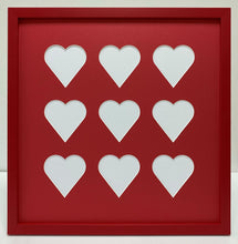 Load image into Gallery viewer, Nine Love heart photo frame