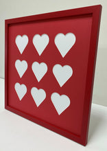 Load image into Gallery viewer, Nine Love heart photo frame
