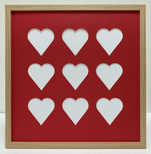 Load image into Gallery viewer, Nine Love heart photo frame