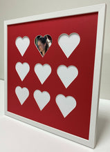 Load image into Gallery viewer, Nine Love heart photo frame