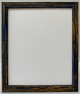 Deep Teal hand finished artisan Wooden Picture Frame (24mm wide)