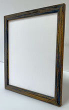 Load image into Gallery viewer, Deep Teal hand finished artisan Wooden Picture Frame (24mm wide)