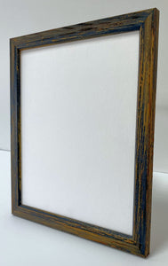 Deep Teal hand finished artisan Wooden Picture Frame (24mm wide)