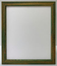 Load image into Gallery viewer, Green hand finished artisan Wooden Picture Frame (24mm wide)
