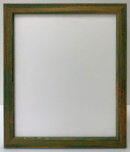 Load image into Gallery viewer, Green hand finished artisan Wooden Picture Frame (24mm wide)