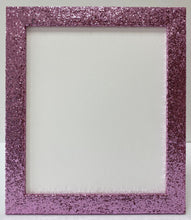 Load image into Gallery viewer, Pink Glitter Picture Frame (32mm wide)
