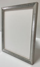 Load image into Gallery viewer, Silver brushed Wooden Picture Frame (22mm wide)
