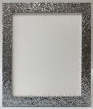 Load image into Gallery viewer, Silver Glitter Picture Frame (32mm wide)
