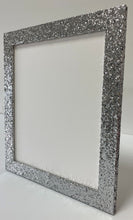 Load image into Gallery viewer, Silver Glitter Picture Frame (32mm wide)
