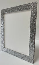 Load image into Gallery viewer, Silver Glitter Picture Frame (32mm wide)