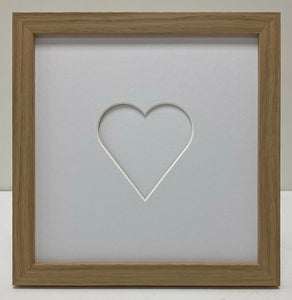 Valentine's wooden picture frame