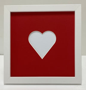 Love heart picture frame