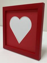 Load image into Gallery viewer, Large Love heart photo frame