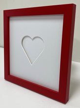 Load image into Gallery viewer, Love heart wooden frame
