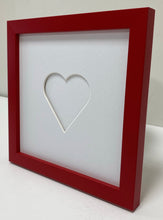 Load image into Gallery viewer, Love heart wooden frame