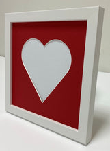 Load image into Gallery viewer, Large Love heart photo frame