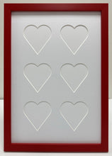 Load image into Gallery viewer, Six Love heart photo frame