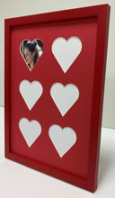Load image into Gallery viewer, Six Love heart photo frame