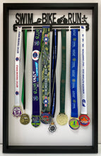 Load image into Gallery viewer, Triathlon/Iron Man Medal Frame