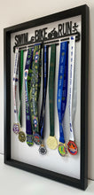 Load image into Gallery viewer, Triathlon/Iron Man Medal Frame