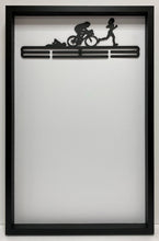 Load image into Gallery viewer, Triathlon/Iron Man Medal Frame (female)
