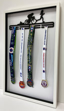 Load image into Gallery viewer, Triathlon/Iron Man Medal Frame (female)