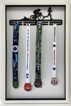 Load image into Gallery viewer, Triathlon/Iron Man Medal Frame (female)