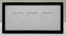Load image into Gallery viewer, Triple Love heart photo frame