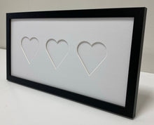 Load image into Gallery viewer, Triple Love heart photo frame