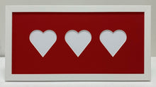 Load image into Gallery viewer, Triple Love heart photo frame