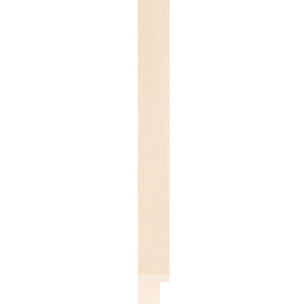 Lime wood plain flat box frame 21.5mm wide
