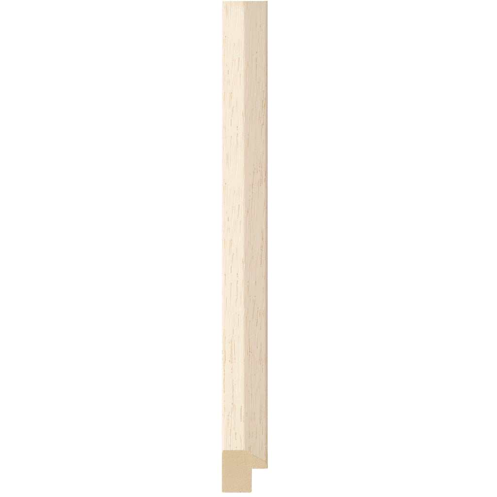 Ivory slip wooden frame