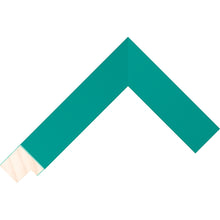 Load image into Gallery viewer, Turquoise wooden picture frame
