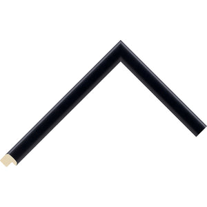 Black paint finish cushion profile frame 14mm wide