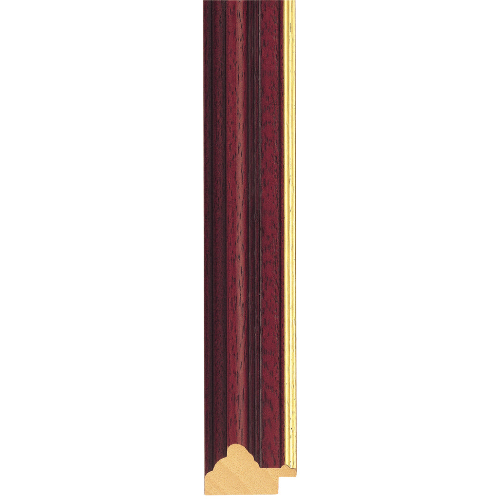 mahogany traditional picture frame