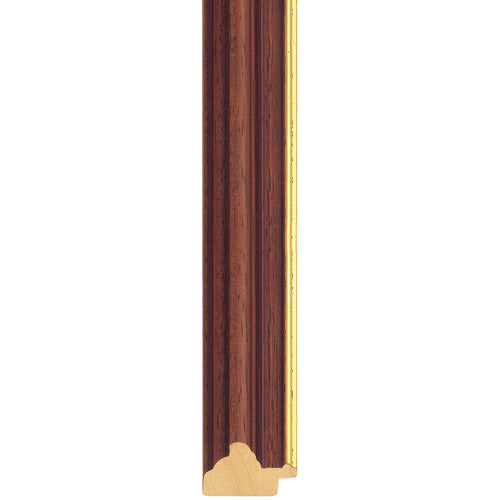 Walnut traditional picture frame